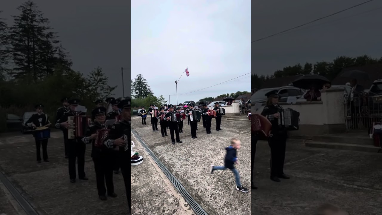 Milltown Accordion Band - Nearer Still Nearer @ Aughnagurgan Accordion Bands annual parade 4/8/23