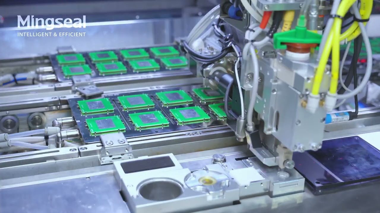 Underfill process for semiconductor packaging dispensing machines for FCBGA, FCCSP and SiP dispenser