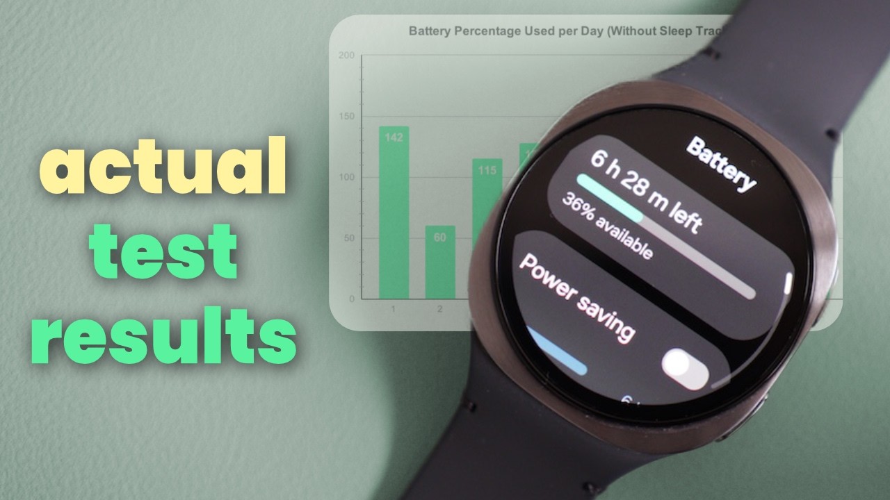 Is the Galaxy Watch 8 Battery Actually Good? (In-Depth Test)