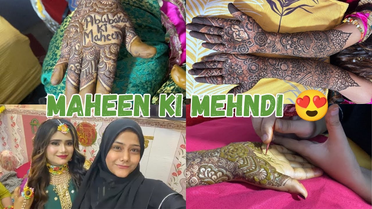Maheen Ki Mehndi || Real Struggle Life 😱|| Part 8 Every Mehndi Artist Struggle life@MaahinandAbubakr