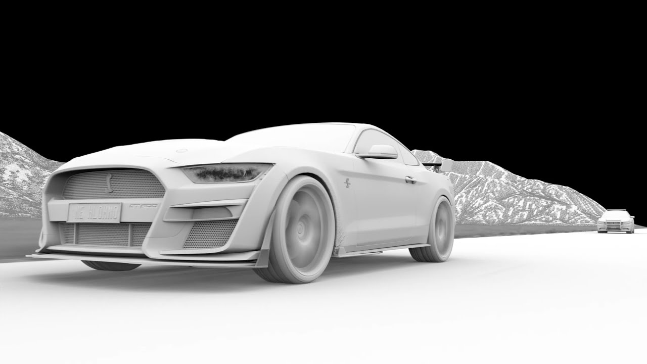 BREAKDOWN - PURSUIT - Blender 3D Car Chase Animation (CGI)