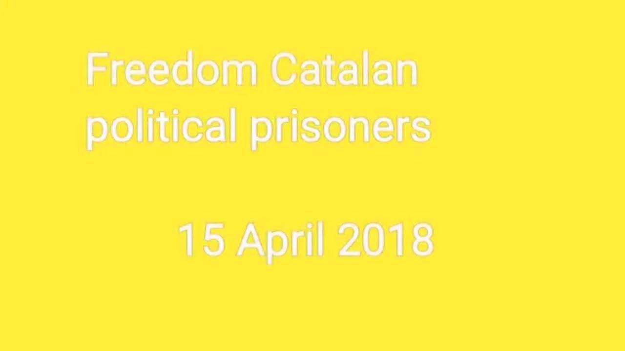 Massive demo in Barcelona for democracy, justice and freedom for Catalonia.