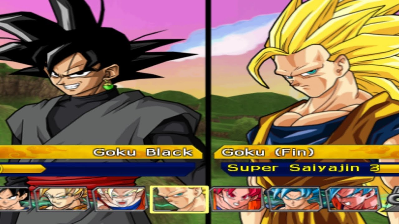Goku Black Vs Goku SS3 - Dragon Ball Z Budokai Tenkaichi 3 V7 Update