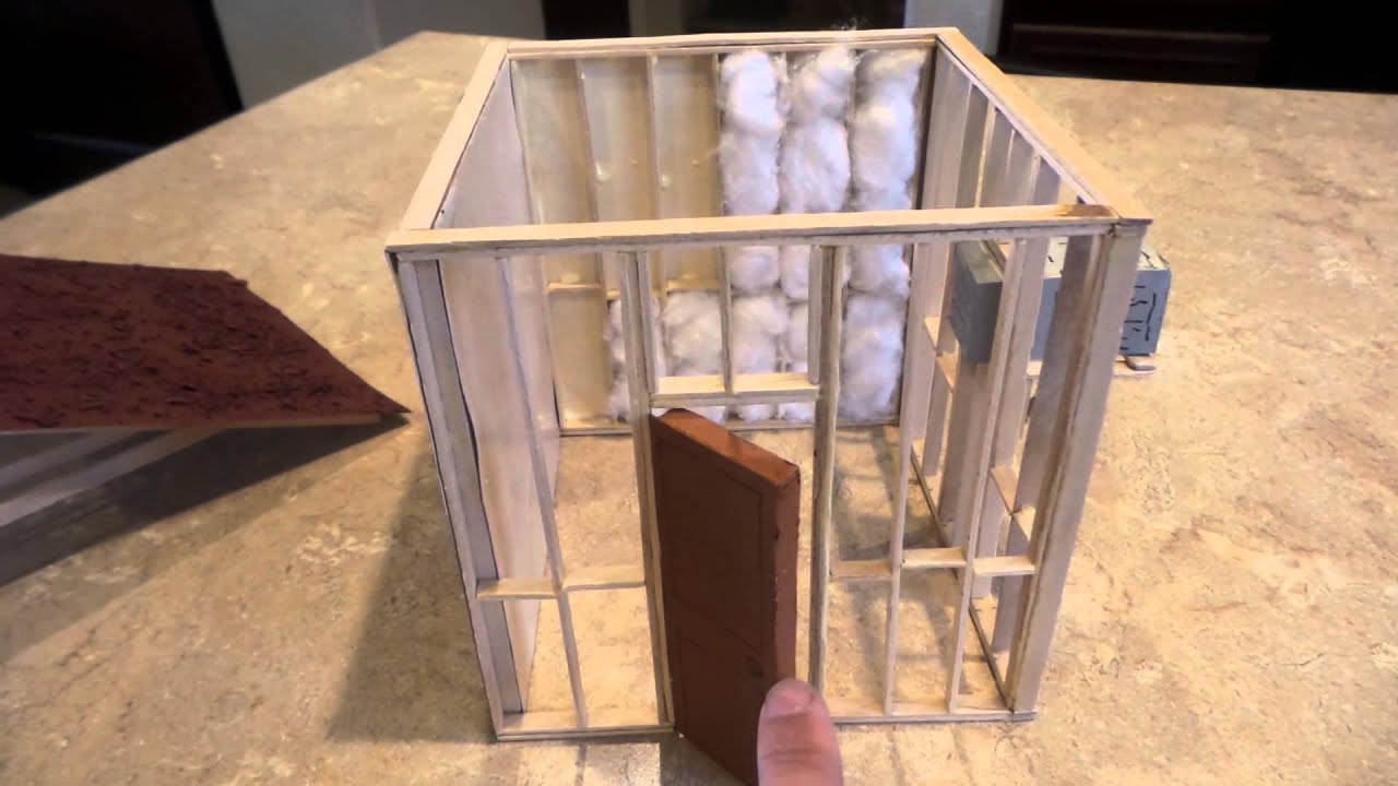 COMO HACER CUARTO FRIO 3/5 (maqueta)