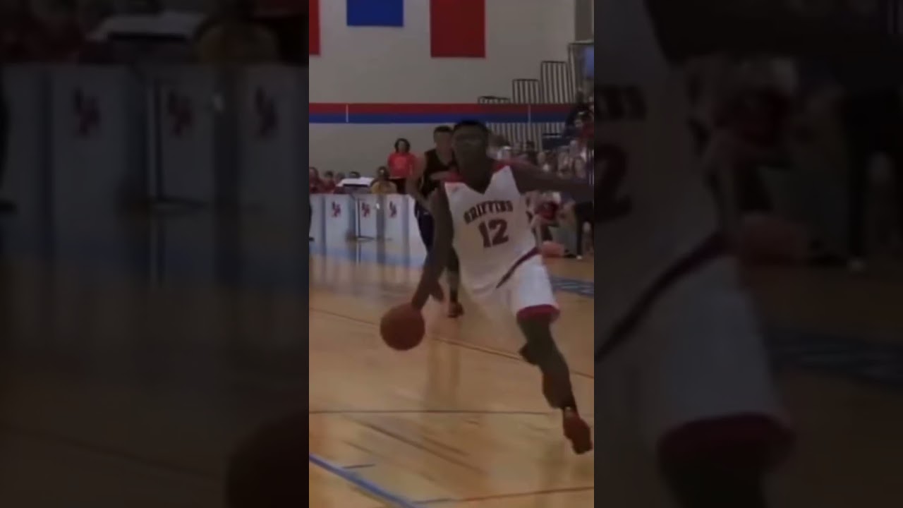 High school Zion might as well be prime Zion😭🔥