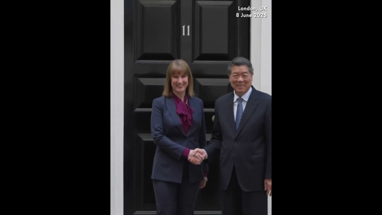 UK Chancellor Rachel Reeves meets Chinese Vice Premier He Lifeng in London