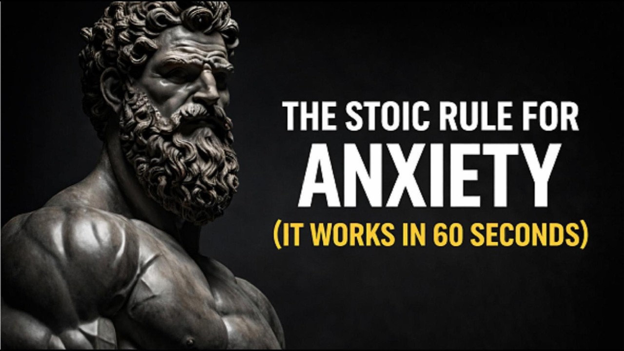 This Stoic Rule Silences Anxiety Almost Instantly