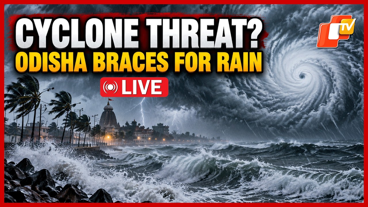 🔴 LIVE | Deep Depression Likely Over Bay, Odisha Braces For Heavy Rain; 26 Districts Under Warning