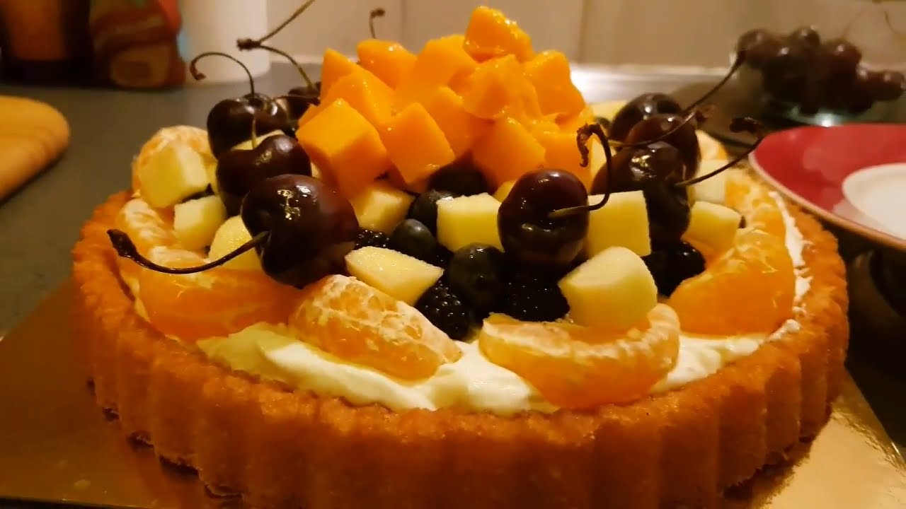 Summer Fruit Flan