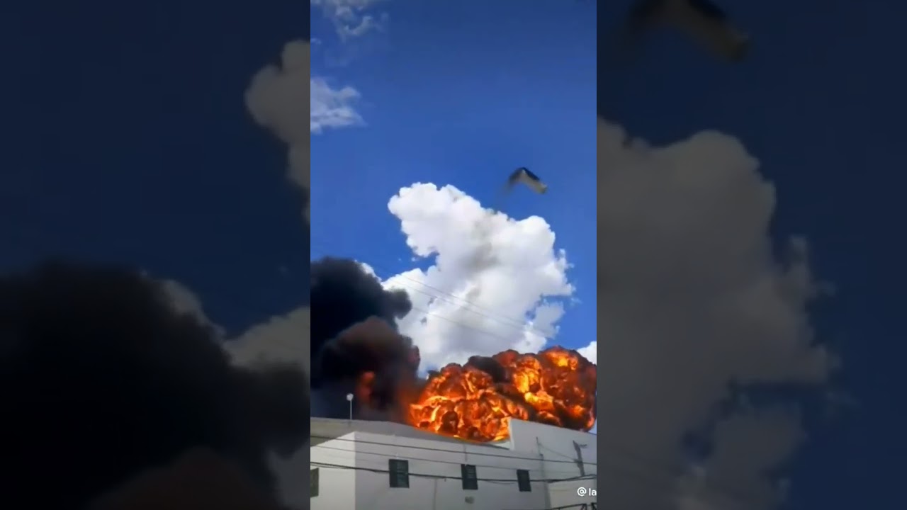 As&iacute; exploto el Tanque de Gas en el incendio de #Monterrey
