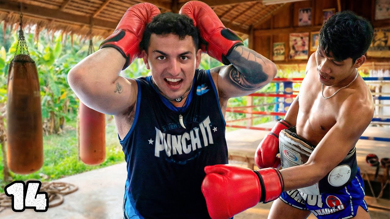 Aprendiendo Muay Thai Dia 2 en TAILANDIA