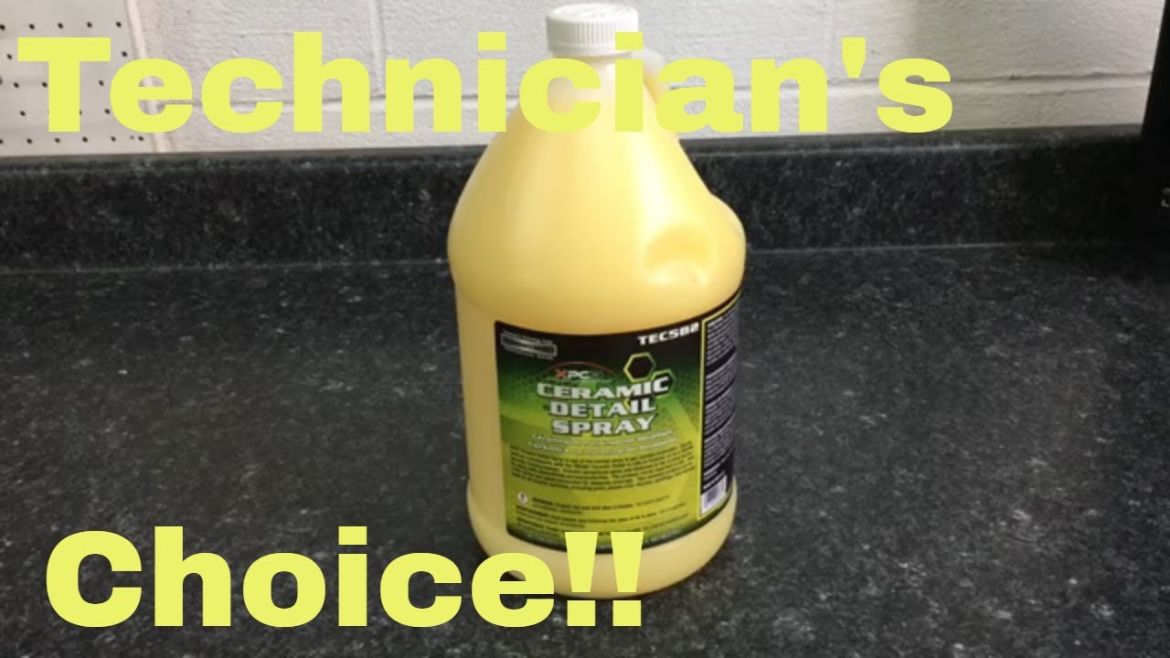 Technician's Choice TEC582 Ceramic Detail Spray!! GLOSS? Slickness? Let's Find out?