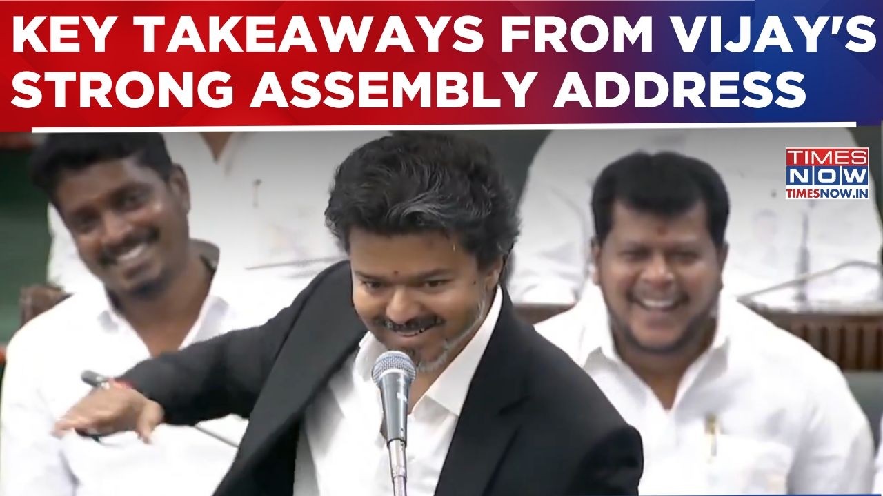 Tamil Nadu CM Vijay's Strong Assembly Address | From NEET To Language Policy: Watch Key Takeaways