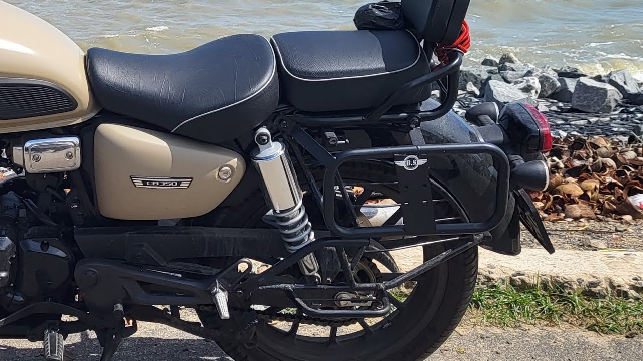 Saddle Stay for Honda CB350 - BS Auto Accessories #saddlestay #modification #cb350 #hondabikes 
