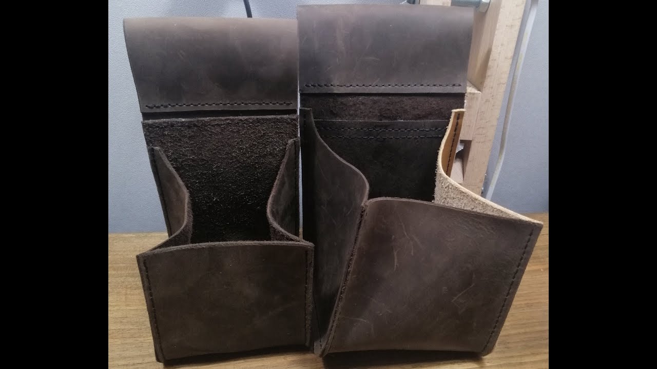 Сумка на пояс для саморезов и другого крепежа.