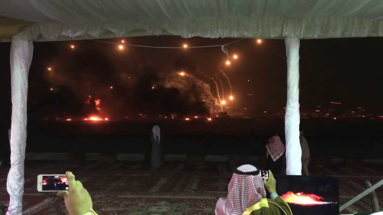 تمرين الرماية بالذخيرة الحية (ولاء وفداء ٤) بالحرس الوطني