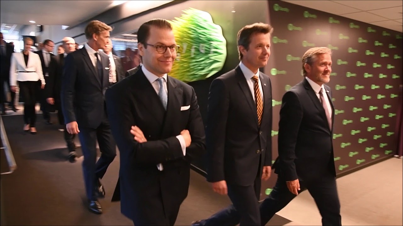 Crown Prince Frederik, Prince Daniel visits Spotify