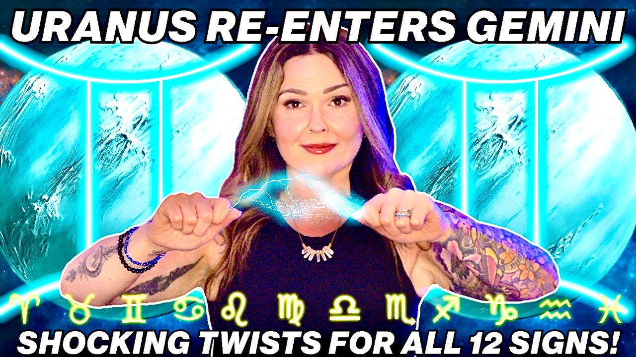 ⚡ Uranus Re-Enters Gemini 2026: What It Means for ALL 12 Signs