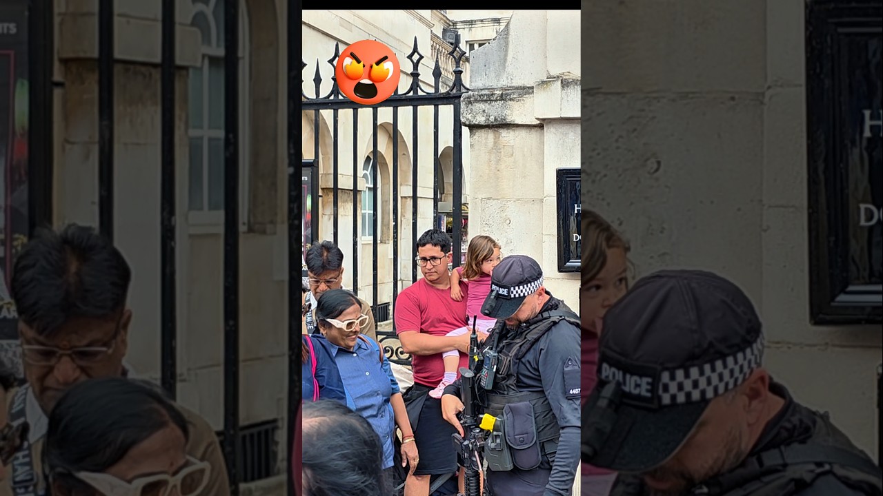 ARMED OFFICERS ISSUE FINAL WARNING AFTER REPEATED SHOUTS — “YOU’LL BE THROWN OUT!”