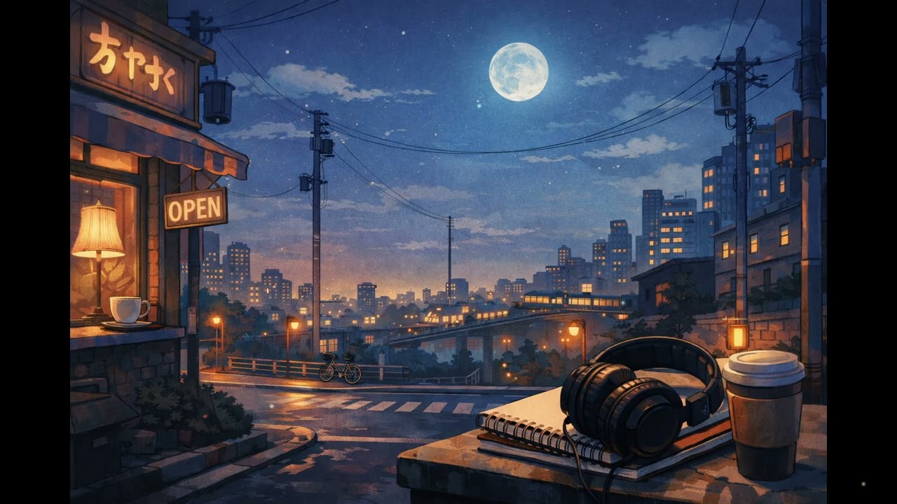 Late Night Hip Hop Lofi Chill Beats for Focus and Calm
