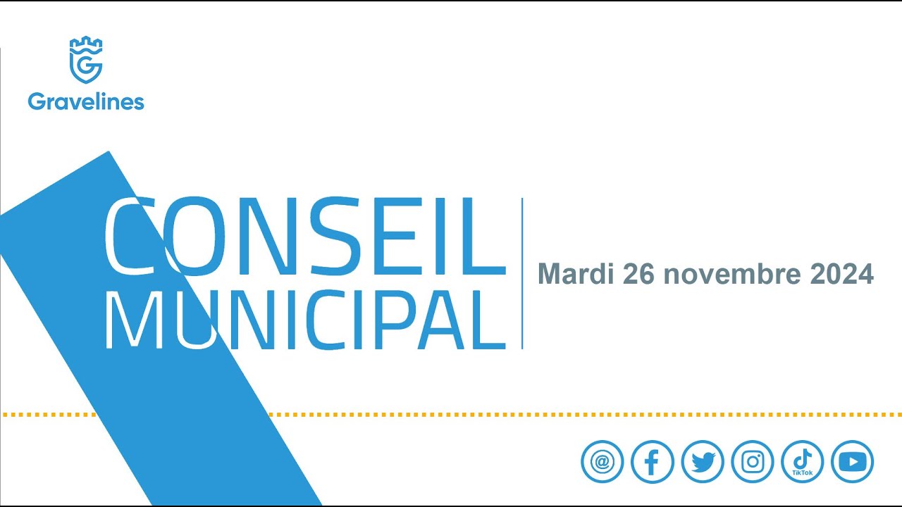 Conseil municipal du 26 novembre 2024