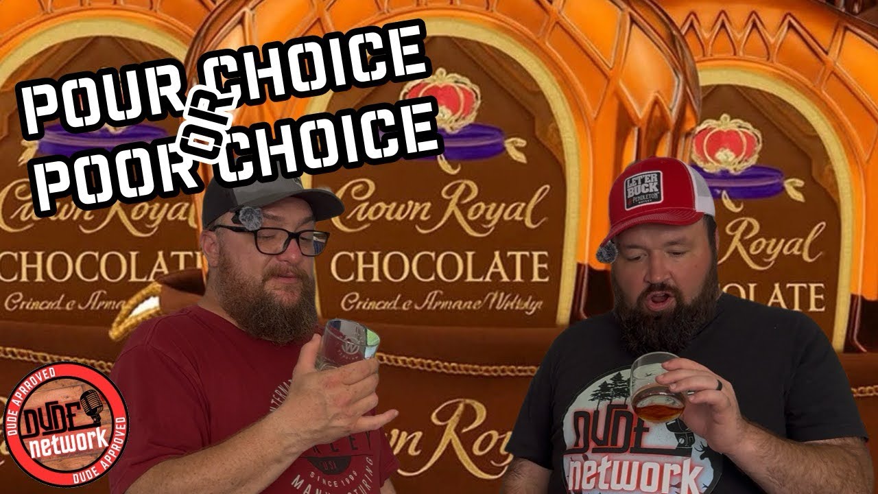 Does Crown Royal Chocolate Taste Good? First Pour Reaction!
