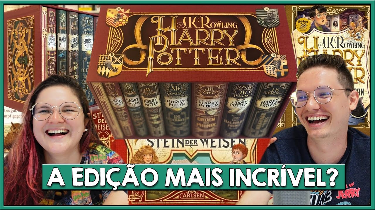 REAGINDO AO BOX HARRY POTTER DA ALEMANHA DE 20 ANOS ⚡️