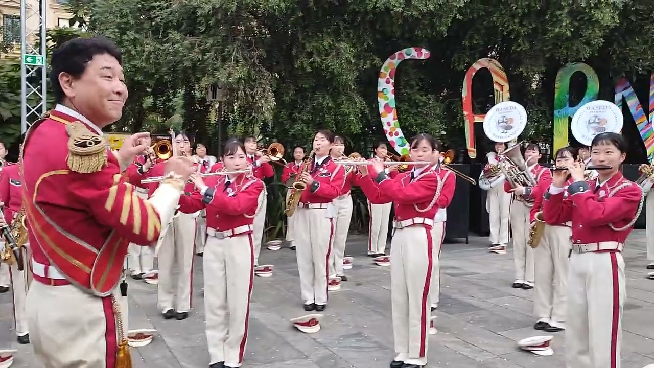 One Piece - We are - Waseda Setsuryo Wind Band d'Osaka au Carnaval de Nice