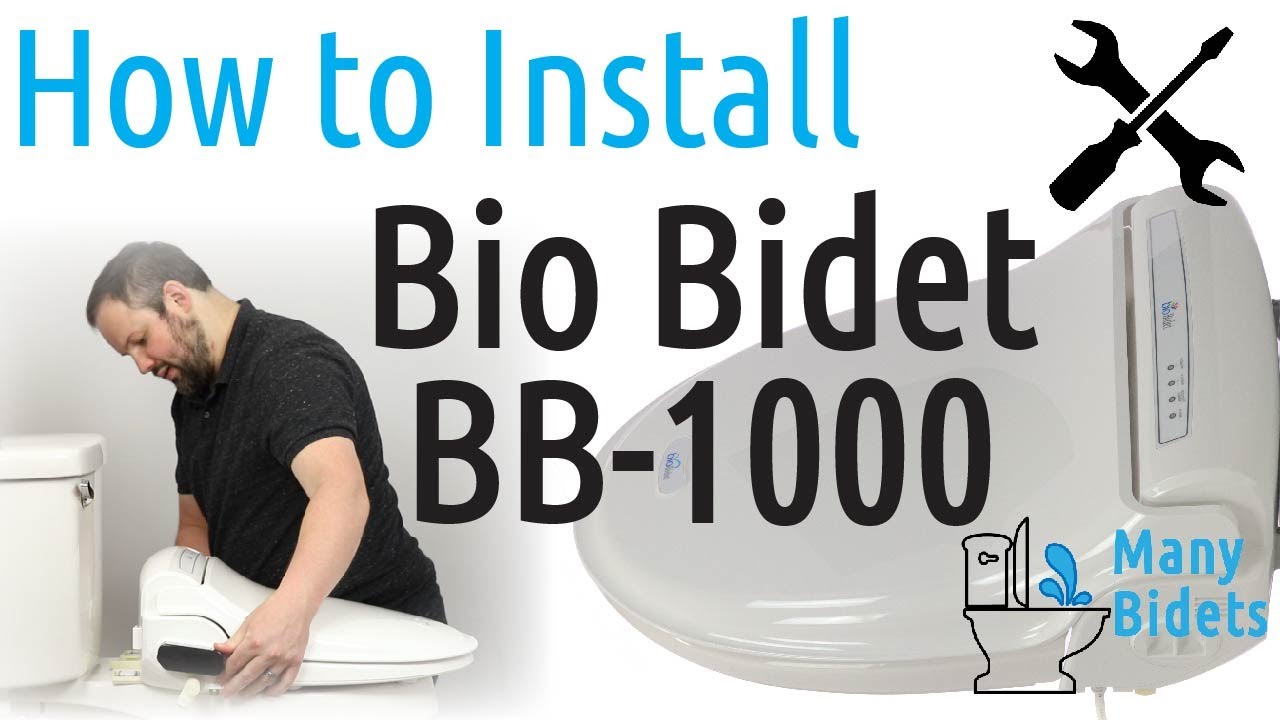 How to install the BB-1000 Supreme Bidet Seat by Bio Bidet