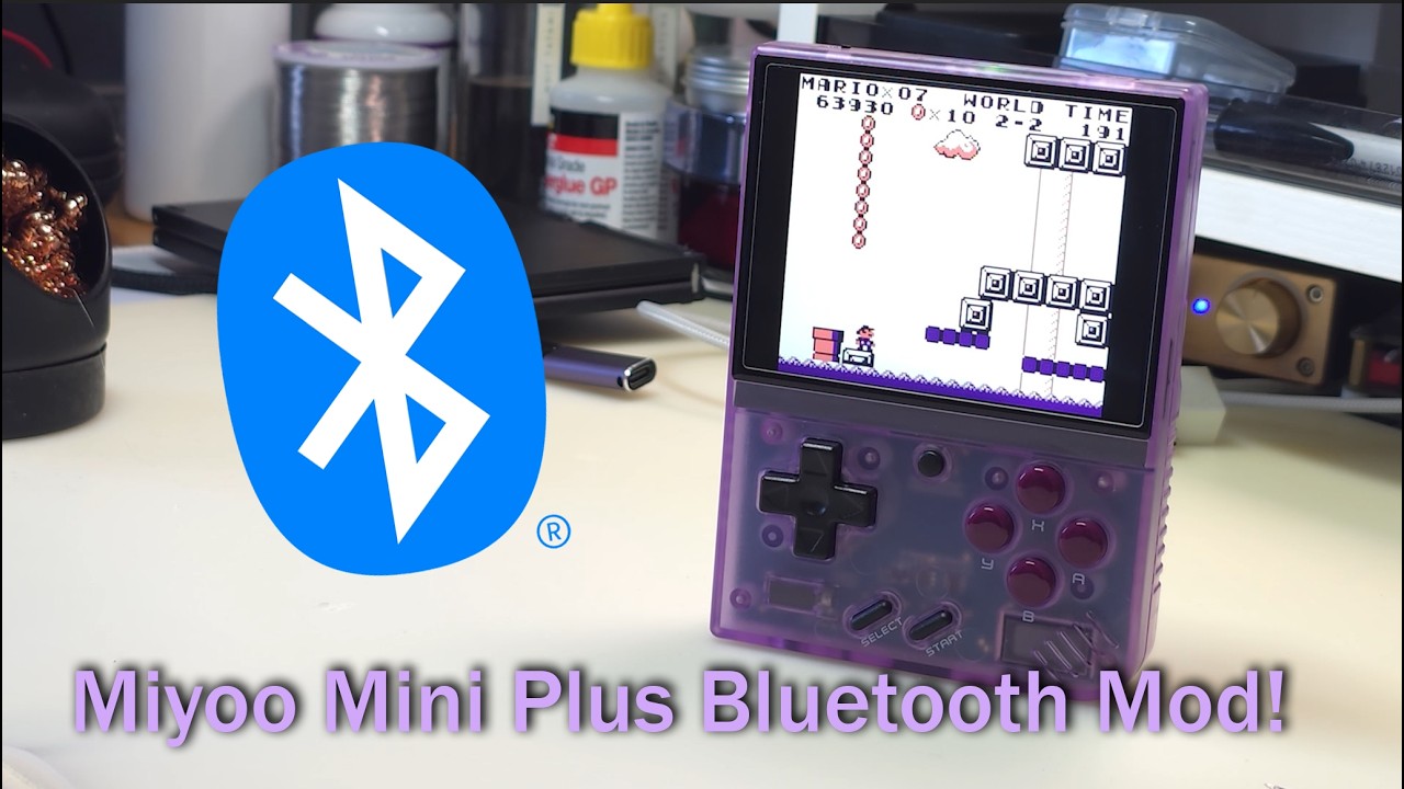 Miyoo Mini Plus - Adding Bluetooth!