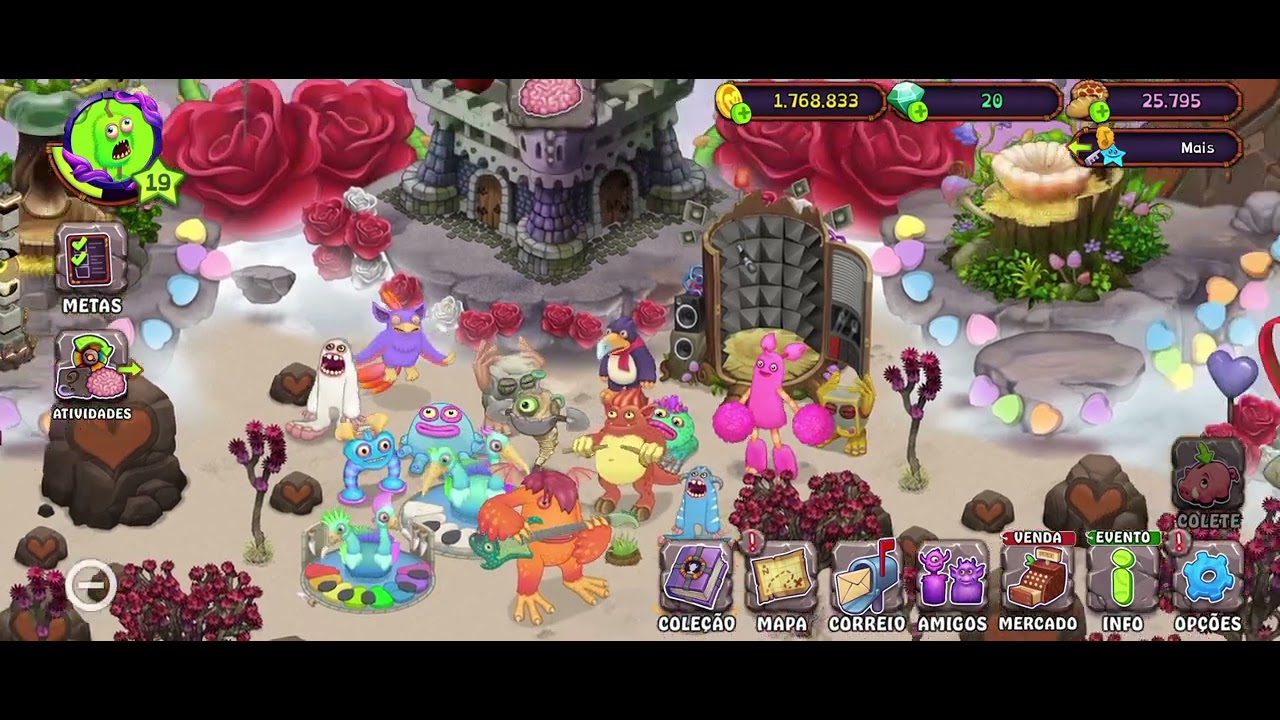 Som completo ilha da caverna 