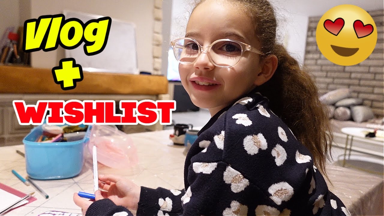 VLOG - C'EST les VACANCES ! WISHLIST des FILLES