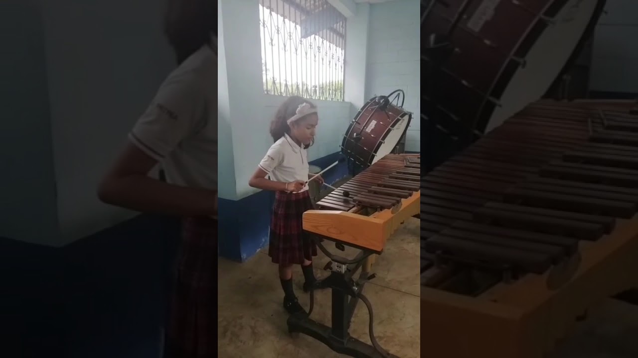 ensayo de marimba, canci&oacute;n Mi Linda Kely de Mario Herrera Cano. Orquesta Sinf&oacute;nica Esperanza Azteca