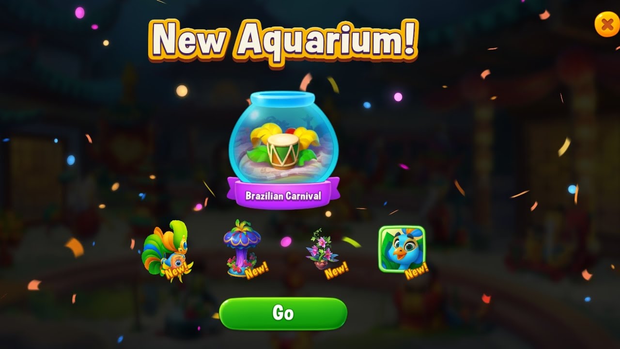 Brazilian Carnival Aquarium 🇧🇷🎪 | Fishdom Gameplay 🐠