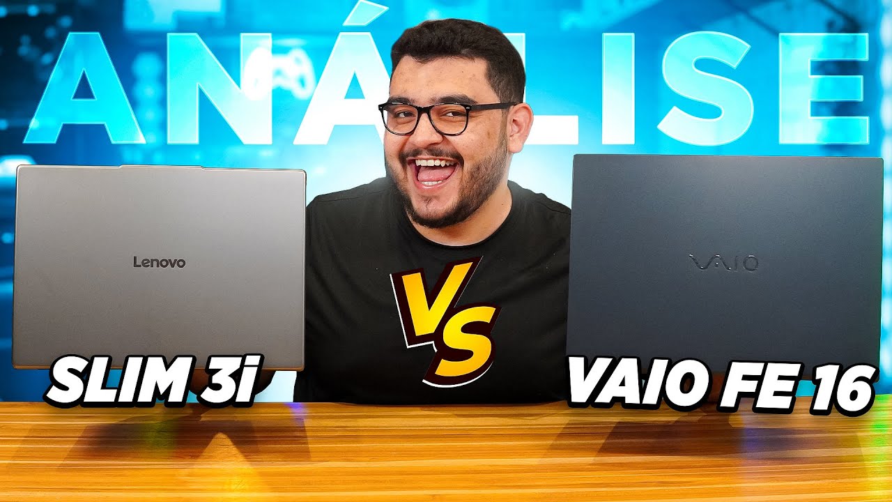 Melhor Notebook Custo Beneficio? Lenovo Slim 3 ou Vaio FE16 – Qual Vale Mais a Pena em 2025?
