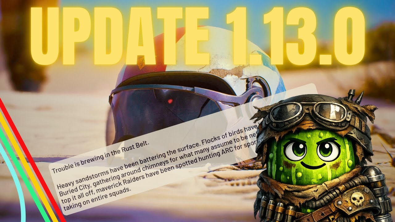 ARC Raiders 1.13.0: Bird City, New Project, New Ducks?!