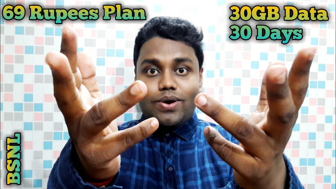 Bsnl 69 Rupees Plan 30GB Data 30 Days
