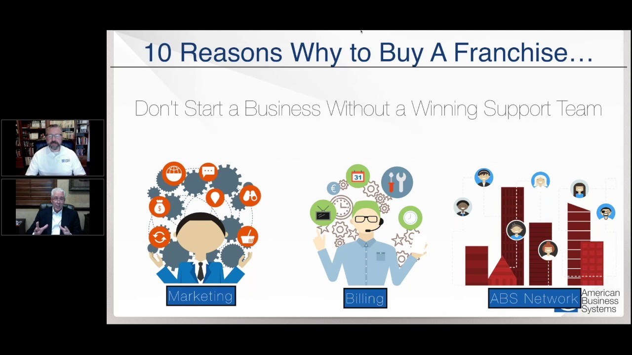 10 Reasons Why You Should Buy a Franchise or Turn-Key Business