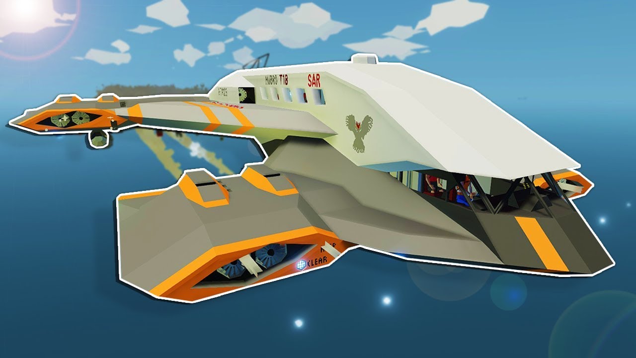 We Towed a Tanker with the Most Incredible VTOL Ever! - Stormworks Multiplayer Survival