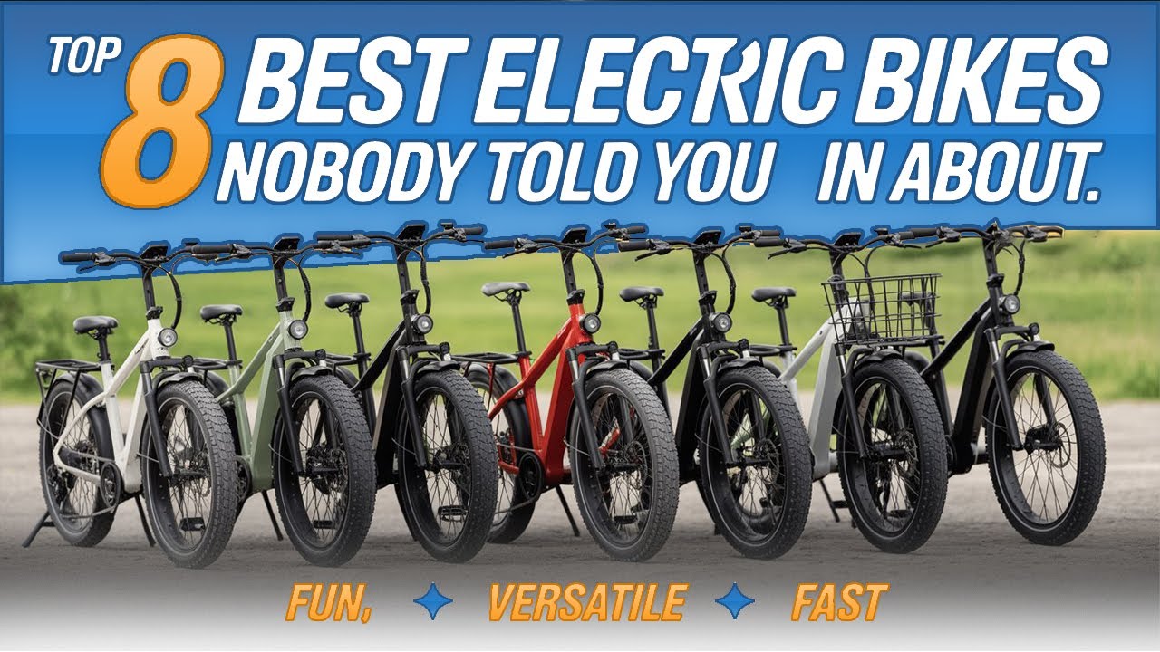 8 Best E-Bikes You Must See Before Buying Anything | Future Technology