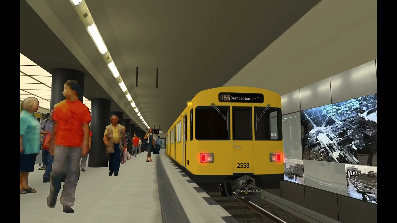 TS2009 U-Bahn Sim Berlin: Eine Runde Kanzlerbahn im F76E