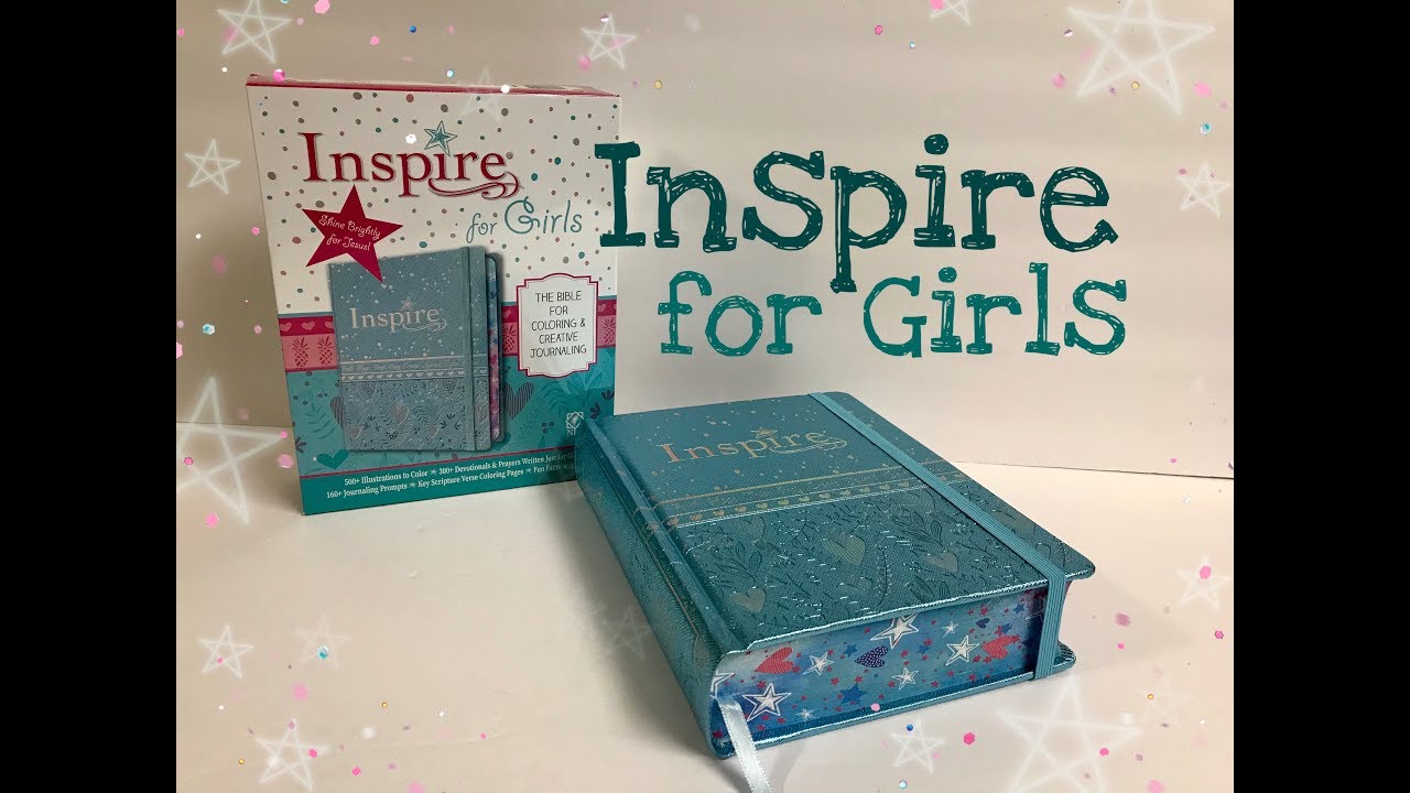 NLT Inspire for Girls Bible Blue Leather-like Hardcover Review