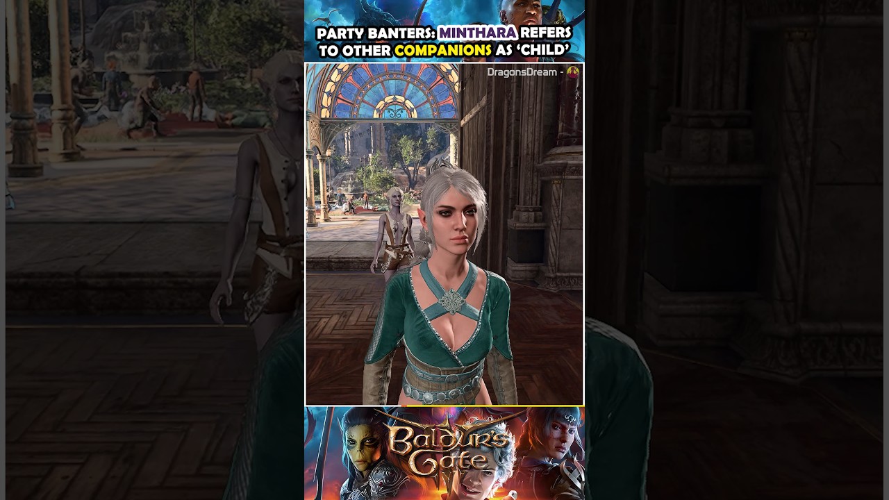 When Minthara refers to other companions as her child in Baldur's Gate 3