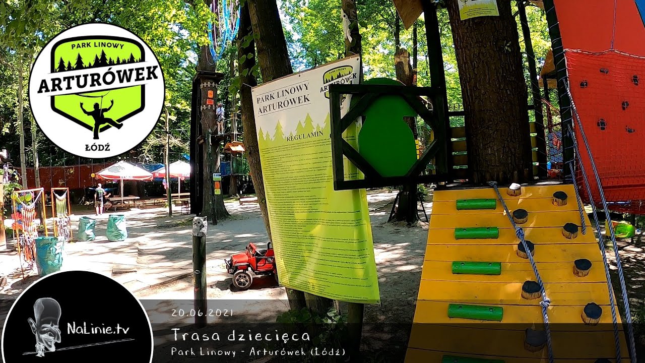 Park Linowy 127 - Arturówek - Trasa dziecięca 20.06.2021