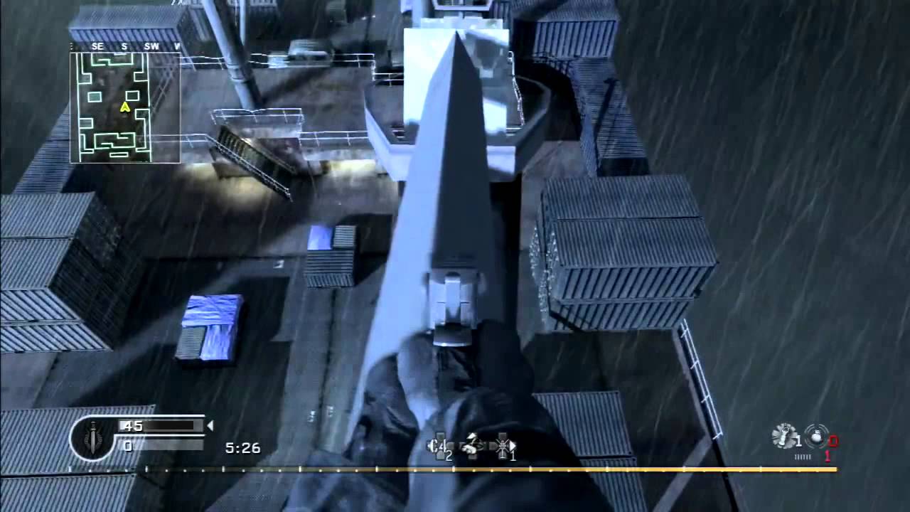 2 COD4 OUT OF MAP TRICKSHOTS!