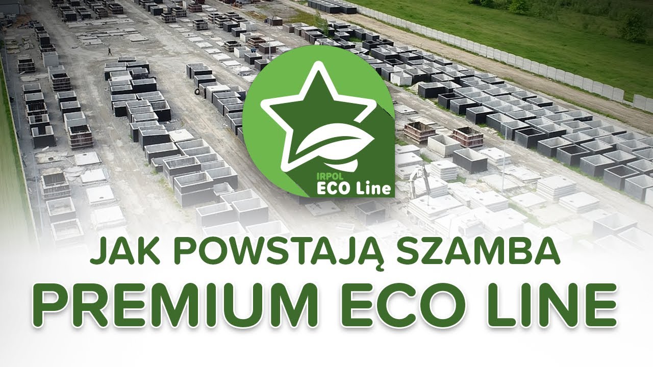 Jak powstają szamba Premium ECO Line - Nowe zbiorniki betonowe na deszcz&oacute;wkę i szambo z Irpol | 2021