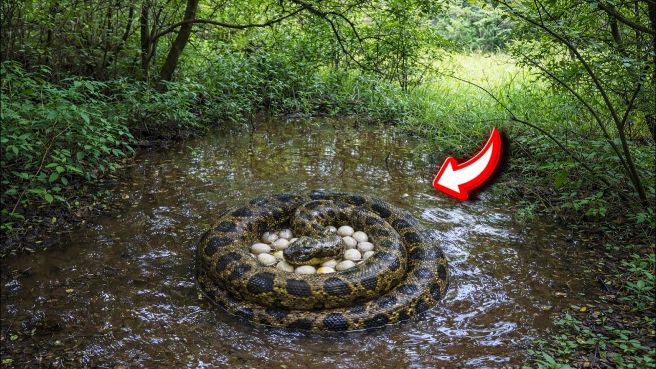 O NINHO DA ANACONDA ESTAVA NA MINHA FRENTE?