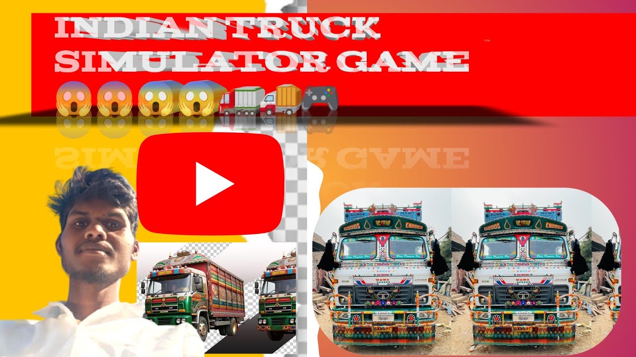 Indian truck simulator game 😱