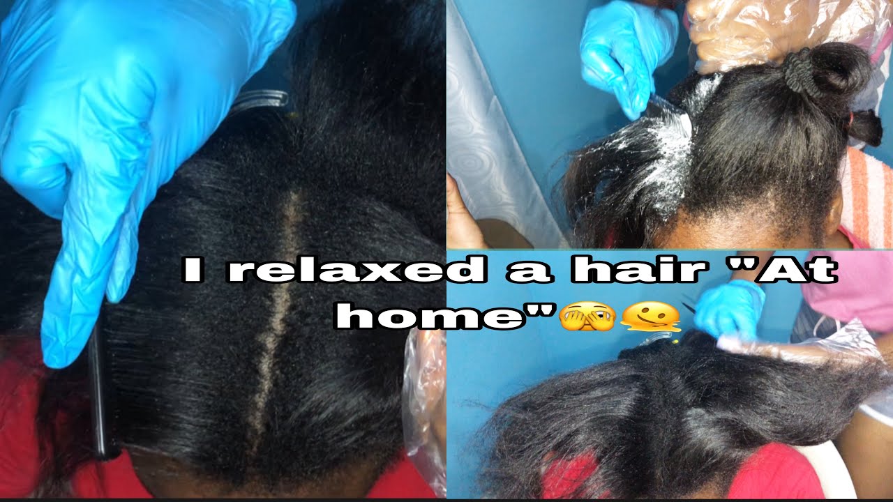 Beginner friendly: Using Hawaiian silky herbal no lye relaxer *2 months new growth! Watch full vid*
