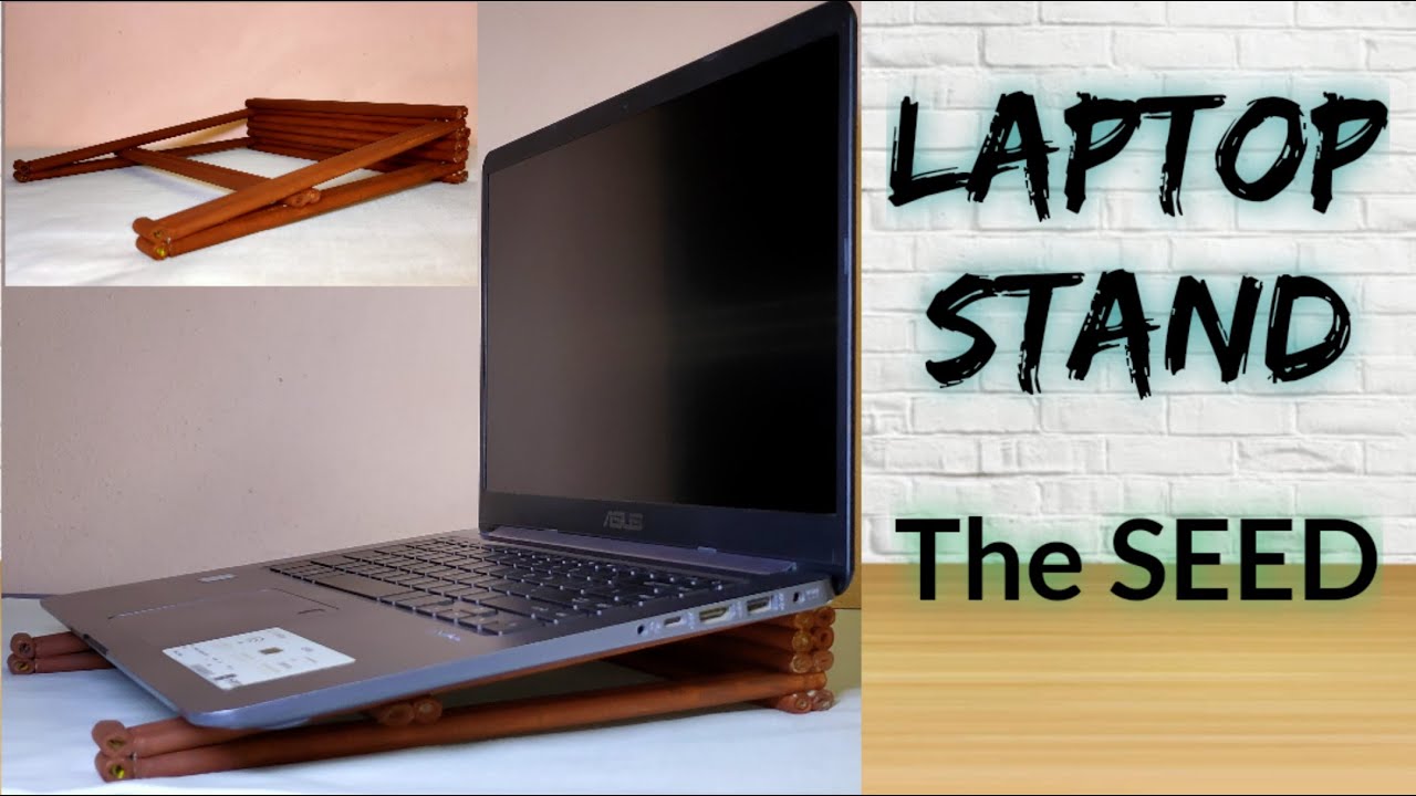 DIY Laptop stand for desk using newspaper | Portable laptop stand | Work from home essentials